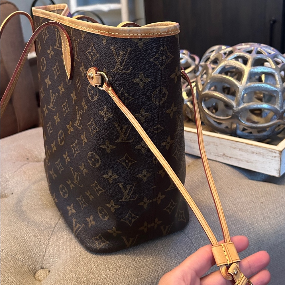 Louis Vuitton Neverfull Beige Monogram MM shoulder bag - Picture 8 of 16